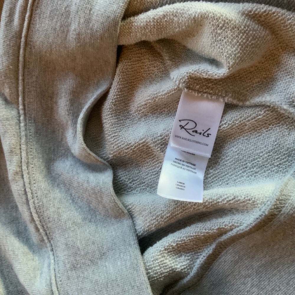 RAILS short sleeve sweatshirt//nice cond/L - Picture 4 of 6